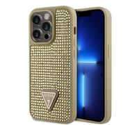 CG Mobile Guess Custodia con Strass per iPhone 15 PRO (Oro)