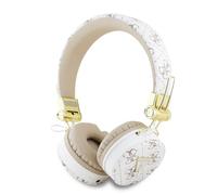 CG Mobile Guess ENC 4G Cuffie auricolari Bluetooth a forma rotonda a triangolo bianco