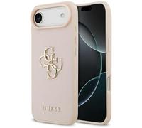 CG MOBILE Guess Grained - Custodia grande con logo 4G & Classic per iPhone 17 Air, colore: rosa