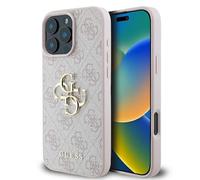CG Mobile Guess GUHCP16X4GMGPI - Custodia rigida per iPhone 16 Pro Max 6.9", colore: Rosa