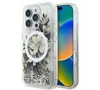 CG Mobile Guess GUHMP16LLFMWTE - Custodia rigida per iPhone 16 Pro 6,3", colore: Beige