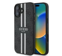 CG Mobile Guess GUHMP16MP4RPSK - Custodia rigida per iPhone 16 Plus da 6,7", colore: Nero