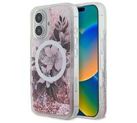 CG Mobile Guess GUHMP16SLFMWTP - Custodia rigida per iPhone 16 da 6,1", colore: Rosa