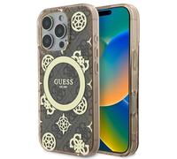 CG MOBILE Guess GUHMP16XH4PYEEW - Cover per iPhone 16 Pro Max 6.9", colore: Marrone