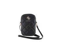 Borsa a mano Guess Zip Quilted 4G nera