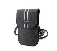 CG Mobile Portafoglio a tracolla Guess 4G Motivo a strisce Universale Nero