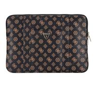 CG Mobile Guess Sleeve 14 pollici Peony Pocket Triangle Bag (nero)
