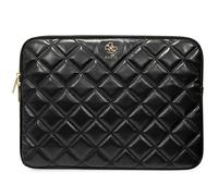 CG Mobile Guess Sleeve GUCS14ZPSQSSGK 14" Nero Quilted 4G, Nero