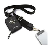 CG MOBILE Guess - Tracolla universale con tasca per accessori, colore: Nero