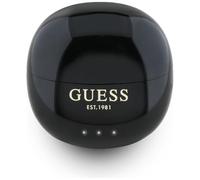 CG Mobile Guess TWS Cuffie con effetto lucido a forma di uovo stampato logo classico (nero)