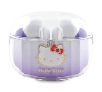CG MOBILE Hello Kitty - Cuffie Bluetooth HKTWSHDGKEU TWS + docking station viola Gradient Electroplating Logo
