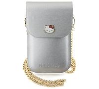 CG MOBILE Hello Kitty HKOWBPGHDLMS - Borsa in pelle con logo in metallo