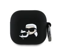 CG Mobile Karl Lagerfeld Karl&Chaupette - Testa 3D per AirPods 4 (nero)