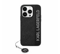 CG Mobile Karl Lagerfeld KLHCP15SPSAKDGCK - Custodia rigida per iPhone 15/14/13 da 6,1", colore: Nero