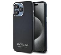 CG MOBILE Karl Lagerfeld KLHCP15XPGWCMKHK - Custodia per iPhone 15 Pro Max 6,7", colore: Nero
