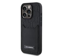 CG MOBILE Karl Lagerfeld KLHCP16XPGKHPRPK - Custodia per iPhone 16 Pro Max 6.9", colore: Nero