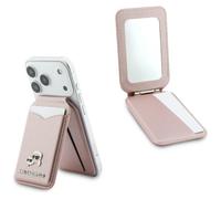 CG MOBILE Karl Lagerfeld - Portafogli a specchio, compatibile con MagSafe (rosa)