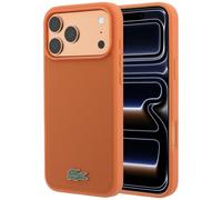 CG Mobile Lacoste Cover iPhone 17/18 Pro MagSafe Petit Pique arancione