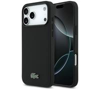 CG Mobile Lacoste Cover iPhone 18 Pro & 18 Pro Max MagSafe Petit Pique Nero