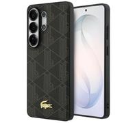 CG MOBILE Lacoste - Custodia in PVC con monogramma The Mix compatibile con MagSafe per Samsung Galaxy S26 Ultra (marrone)