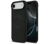 CG MOBILE Mercedes Pelle Vintage Logo Compatibile con MagSafe Custodia per iPhone 17 Air (Nero)