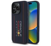 CG MOBILE Red Bull RBHMP14S24SIHSRV Custodia per iPhone 14 6.1 pollici, con licenza in silicone, con logo orizzontale compatibile con MagSafe