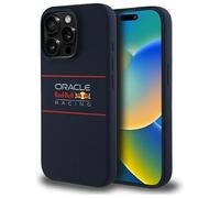 CG MOBILE Red Bull RBHMP15L24SIHSRV - Custodia per iPhone 15 Pro 6.1 pollici, con licenza in silicone, compatibile con MagSafe