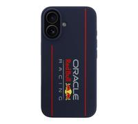 CG MOBILE Red Bull RBHMP16S24SIOLRV Custodia per iPhone 16 6.1 pollici, con licenza in silicone, con logo Verticale, compatibile con MagSafe