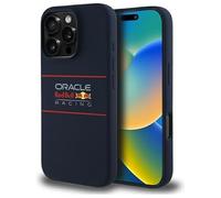 CG MOBILE Red Bull RBHMP16X24SIHSRV Custodia per iPhone 16 Pro Max 6.9 pollici, con licenza in silicone con logo orizzontale compatibile con MagSafe