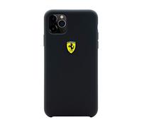 CG MOBILE Scudo Logo Ferrari SF Custodia in Silicone - Grigio Scuro