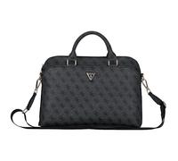 CG MOBILE sotto licenza Guess borsa per computer portatile 4G zip tasca triangolo logo 15" (nero), Nero