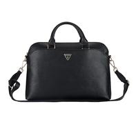 CG MOBILE sotto licenza Guess Borsa per computer portatile Grained Zipper Pocket Triangle Logo 15" (nero), Nero