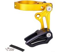 CG02 - Guida per catena per 1 mountain bike con corpo in nylon rinforzato e hardware di montaggio in lega di alluminio per un'affidabilità per tutto il giorno (CG02 Gold)