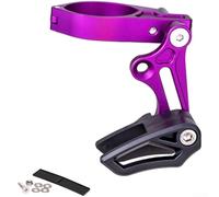 CG02 - Guida per catena per mountain bike con design leggero e materiali per ridurre la caduta della catena e lo schiaffo della catena su terreni accidentati (CG02 viola)