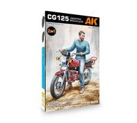AK INTERACTIVE 1/35 CG125 JAPANESE MOTORCYCLE