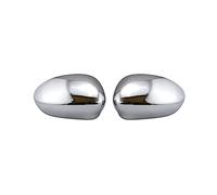 CG94 - Calotte Specchietto Retrovisore Cromate per Auto 500 2007-2015 | Abs Resistenti | Montaggio Facile | Destra e Sinistra, Cromate Lucide
