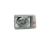 CG94 - Faro Proiettore Aanteriore Compatibile per Auto dal 1986 al 2002 F. PANDA 750 C/Lente Bianca (Lato Sinistro)