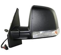 CG94 RETROVISORE Meccanico C/Fan. Integrato Destro [Lato Passegero] per Auto: DOBLO' 2010 - Combo 2012 MECC. C/Fan. MOD. Combi/Panorama Nero DX - Calotta Nera - MOD. Combi-Panorama