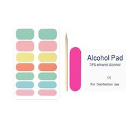 CGACCSD Adesivo per unghie, a lunga durata, per unghie a strisce, accessori per manicure per la casa, vacanze, viaggi, matrimoni, feste, cura della sposa, cura quotidiana