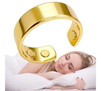 CGACCSD Anello magnetico per il drenaggio linfatico - Flusso linfatico regolabile Anello magnetico terapeutico, terapeutico per lo scarico linfatico per alleviare il dolore da stress negli uomini e