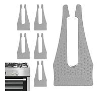 CGACCSD Blocchetti per stufa, sicurezza per bambini, a prova di bambino, 6 x protezioni per fornelli, sicurezza First Toster per il trattamento dei prodotti di sicurezza per bambini