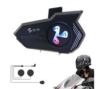 CGACCSD Cuffie Per Motociclette, Sistemi Di Comunicazione Per Motocicli, Cuffie Riduzione Rumore Assistente Vocale per Ciclismo Sci Alpinismo Escursioni