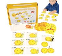 CGACCSD Dire a insegnare all'orologio per bambini, orologio analogico per i bambini che imparano, Impara a raccontare Time Snail Clock, Attività di apprendimento in età prescolare, attività di