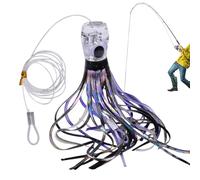 CGACCSD Esca Trolling,Simulato Calamari Persici Esca | Realistica Pesca In Mare Esca Da Nuoto Per Trote Kayak Notte Pescatore Pesca Pesca Pesca A Mosca Padre Gli appassionati Crappie