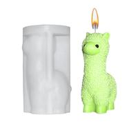 CGACCSD in resina 3D, in silicone per animali, facili da rimuovere, utilizzabili più volte, per candele di sapone, fondente