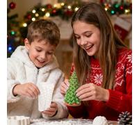 CGACCSD In Resina Per Natale,In Silicone Per Albero Di Natale Per Le Feste - Strumenti Riutilizzabili Per Arte E Artigianato - Decorazione Casa Progetti Artistici