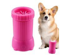 CGACCSD Lavapiedi per Cani | Dispositivo Lavaggio Intelligente Ricaricabile USB - Lavaggio Automatico Intelligente,Per Gabbia Interna Gatto Taglia Media E Grande