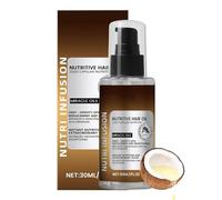 CGACCSD Olio per capelli danneggiati, 30 ml, anti-arricciatura, protezione termica per lucentezza, morbidezza, doppie punte, umidità, cura quotidiana e acconciatura Nomade