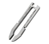 CGACCSD Pinze per la rimozione dei capelli per gli uomini - titanio pinza di precisione con apribottiglie integrato - strumento esterno per la depilazione fai da te casa | attività campeggio