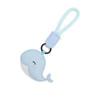 CGACCSD Portachiavi Charm Delfino Squalo,Pendente Portachiavi Animali | Decorazione in Pelle e Portatile per Casa Adulti Bambini Borsa Zaino